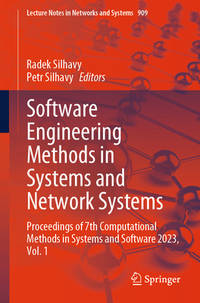 Software Engineering Methods in Systems and Network Systems: Proceedings of 7th Computational...