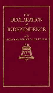 DECLARATION OF INDEPENDENCE