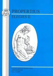 image of Propertius: Elegies II: Bk.2