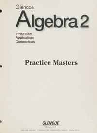Algebra 2 Practice Masters by Collins | Paperback | June 1998 | Glencoe ...