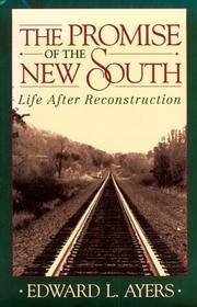 The Promise of the New South: Life after Reconstruction by Edward L Ayers - Paperback - First PB Edition. 3rd Printing - 1993 - from Basement Books (SKU: 033762)