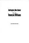 Androgyne, Mon Amour by Tennessee Williams - 1977-07-06