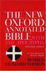 The New Oxford Annotated Bible with the Apocrypha, Revised Standard Version