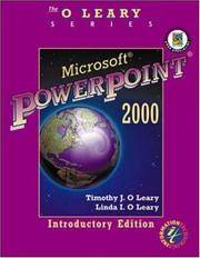 O'Leary Series: Microsoft PowerPoint 2000 Introductory Edition