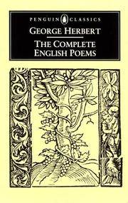 image of Complete English Poems, The (Herbert, George) (Penguin Classics)