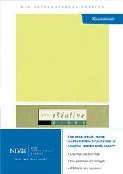 NIV Thinline Bible SEA