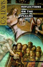 cover of Reflections on the Psalms (Harvest Book)