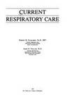 Current Respiratory Care, 1988 (Current Therapy Series) 