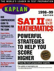 KAPLAN SAT II MATHEMATICS 1998 99 (Serial)
