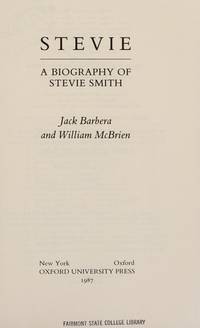 Stevie; a Biography of Stevie Smith