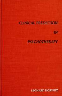 Clinical Prediction in Psychotherapy