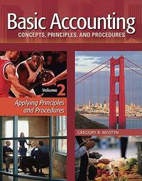 Basic Accounting Concepts, Principles and Procedures, Vol. 2