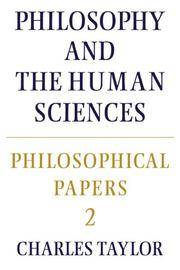 Philosophy and the Human Sciences: Philosophical Papers II