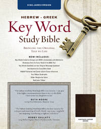Hebrew-Greek Key Word Study Bible: KJV Edition, Brown Genuine Goat Leather by Dr. Warren Patrick Dr. Spiros and Baker D.R.E. - Hardcover - from Holland's Pennywise (SKU: M7-0GZX-M8PW)