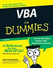 Vba For Dummies