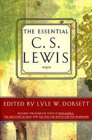 cover of The Essential C.S. Lewis