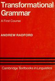 Transformational Grammar