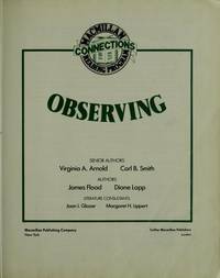 The Macmillan Reading Programme (1989) -Grade 32observing (Connections, Macmillan reading program)
