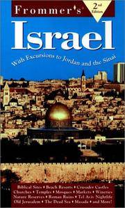 Frommer's Israel '98 Ullian, Robert