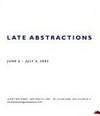 James Daugherty (1887-1974): Late Abstractions.