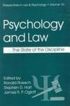 Psychology and Law: The State of the Discipline (Perspectives in Law & Psychology) by Editor-Ronald Roesch; Editor-Stephen D. Hart; Editor-James R.P. Ogloff - Paperback - 1999-02-28 - from Ergodebooks (SKU: SONG0306459507)