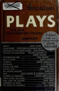 Best American Plays: Supplementary Volume 1918-1958