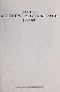 Jane's All the World's Aircraft 1987-88