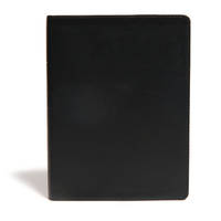 CSB Life Essentials Interactive Study Bible, Black Genuine Leather, Black Letter, Study Commentary, Life Principles, QR Codes, Videos, Easy-to-Read Bible Serif Type
