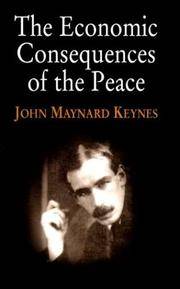 cover of The Economic Consequences of the Peace