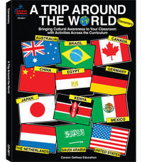 Carson Dellosa A Trip Around the World Workbook, Learn About Australia, Canada, Germany, China,...