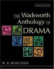 image of The Wadsworth Anthology of Drama