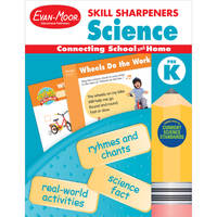 Evan-Moor Skill Sharpeners Science Workbook, PreK, Physical, Life, and Earth Science, Songs,...