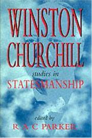 Winston Churchill : Studies in Statesmanship