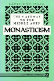 cover of The Gateway to the Middle Ages: Monasticism (Ann Arbor Paperbacks)