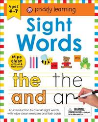 Wipe Clean Workbook: Sight Words (enclosed spiral binding): An introduction to sight words with...