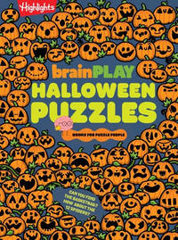 brainPLAY Halloween Puzzles: Over 200 Spell-Binding Mazes, Halloween Fill in the Blank, Mini...