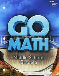 Student Interactive Worktext Grade 6 (Go Math! (StA))