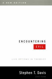 Encountering Evil (A New Edition): Live Options in Theodicy