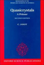 Quasicrystals A Primer (Monographs on the Physics and Chemistry of Materials ,