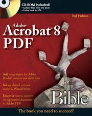 Adobe Acrobat 8 Pdf Bible