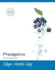 cover of Prealgebra (5th Edition)