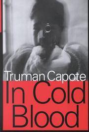 In Cold Blood (Transaction Large Print Books) by Capote, Truman - 2000-12-01