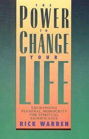 The Power To Change Your Life