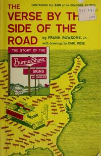 The Verse by the Side of the Road : Burma-Shave Signs and Jingles