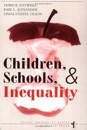 Children, Schools, And Inequality (Social Inequality S)