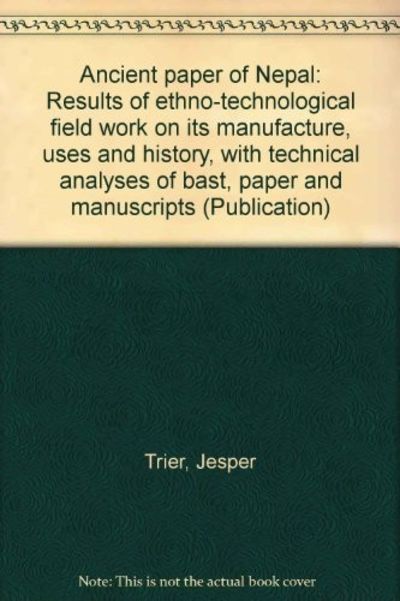 ANCIENT PAPER OF NEPAL. Results of…