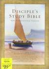 Disciple's Study Bible: New International Version, Burgundy Bonded Leather