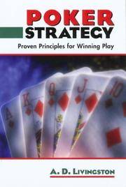 Poker Strategy: Proven Principles for Winning Play by A.D Livingston - Paperback - 2004 - from The Book Cat (SKU: FS1390)