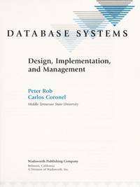 Database Systems (ISBN: 9780534170523)