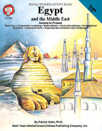 Mark Twain Egypt and the Middle East History Workbook, Grades 5 and Up, Social Studies Activity...
